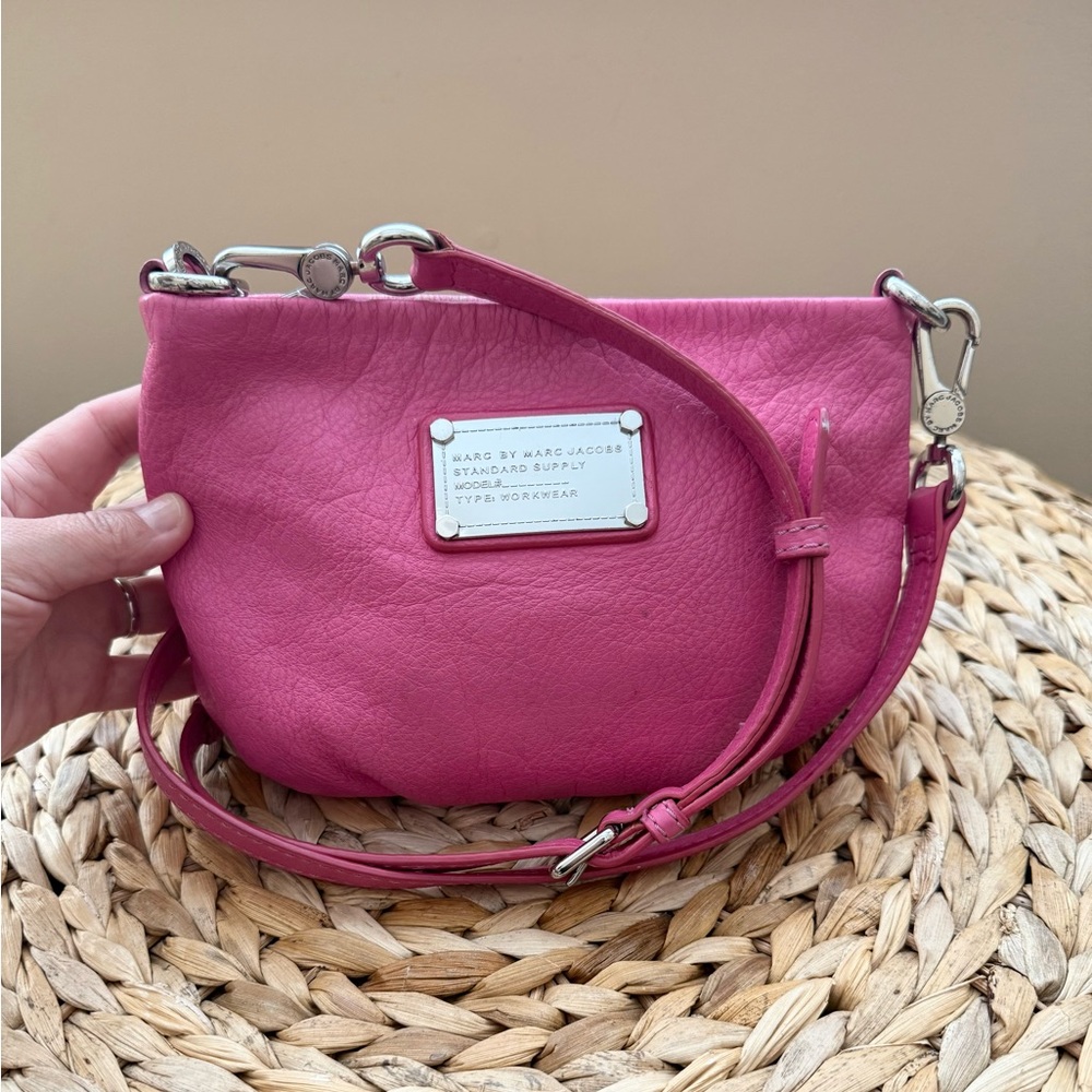 Marc Jacobs Y2K pink crossbody bag